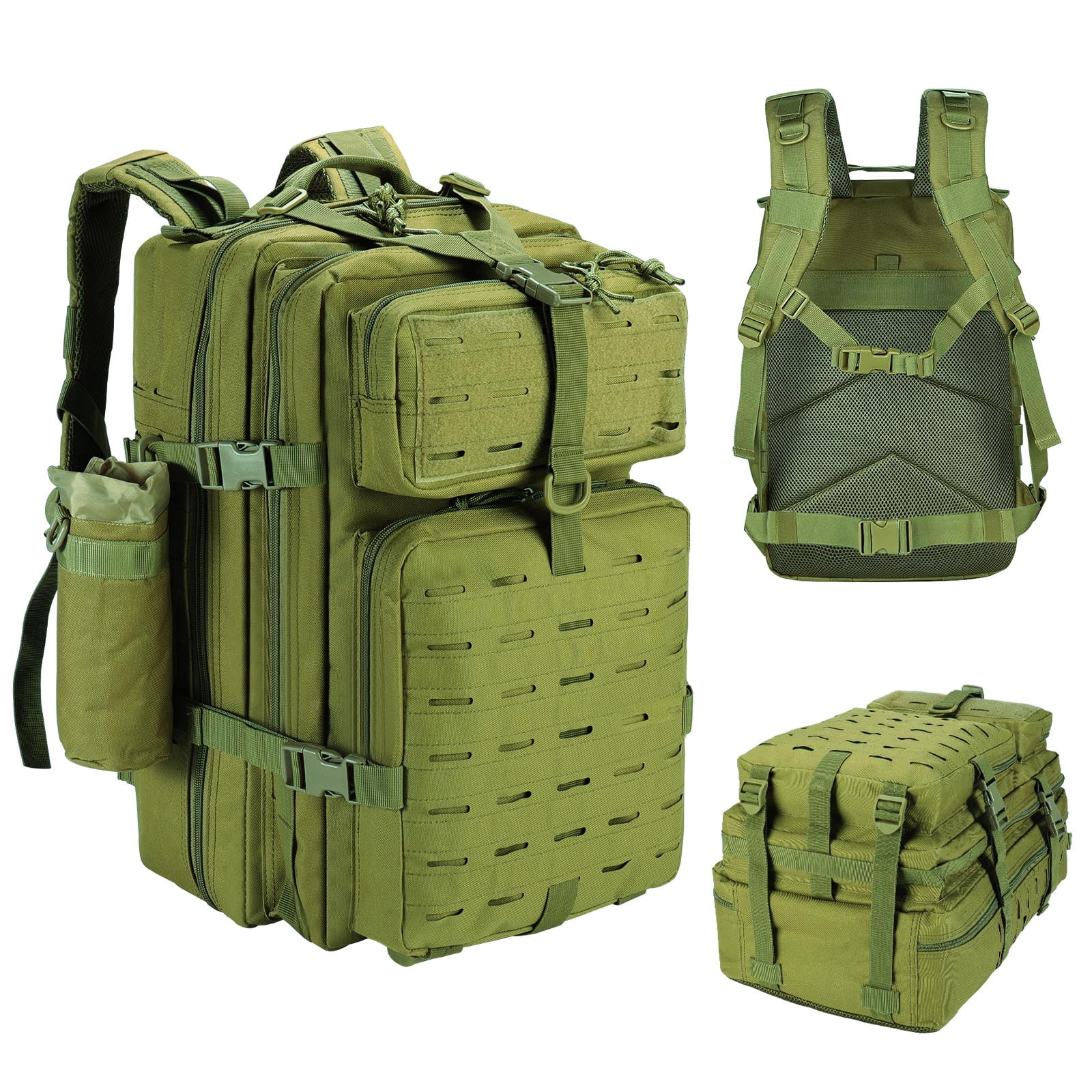 TOPCHANCES 45L Camping Backpack Large Multifunction Outdoor Sport ...