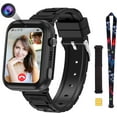 thumbnail image 1 of TOPCHANCES 4G Kids Smart Watch, Kids Cell Phone Watch with GPS Tracker, 2-way Calling, SMS, Voice, Video, Face Unlock Function, Touch Screen Smart Watch for Boys Girls 3-15 (Black), 1 of 9