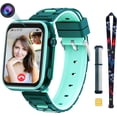 thumbnail image 1 of TOPCHANCES 4G Kids Smart Watch, Kids Cell Phone Watch with GPS Tracker, 2-way Calling, SMS, Voice, Video, Face Unlock Function, Touch Screen Smart Watch for Boys Girls 3-15 (Cyan), 1 of 9