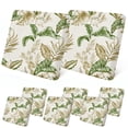 thumbnail image 1 of TOPCHANCES 8 Pcs Patio Stretch Sofa Cushion Covers Outdoor Cushion Covers Replacement with Elastic Bottom, Couch Slipcover Sofa Seat Covers Patio Furniture Protector, Leaves, 1 of 25