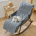 thumbnail image 1 of TOPCHANCES Chaise Lounge Cover, Rocking Chair Protector, Patio Swing Bench Protective Pads Sofa Pets Mat for Outdoor Indoor Furniture (Light Gray), 1 of 11