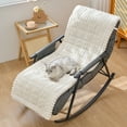 thumbnail image 1 of TOPCHANCES Chaise Lounge Cover, Rocking Chair Protector, Patio Swing Bench Protective Pads Sofa Pets Mat for Outdoor Indoor Furniture (Off-white), 1 of 11