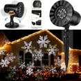 thumbnail image 1 of TOPCHANCES Christmas Snowflake Projector Lights, Waterproof White Snowfall Lights for Christmas Halloween New Year Wedding Party Holiday Decorative Lighting Projectors, 1 of 9