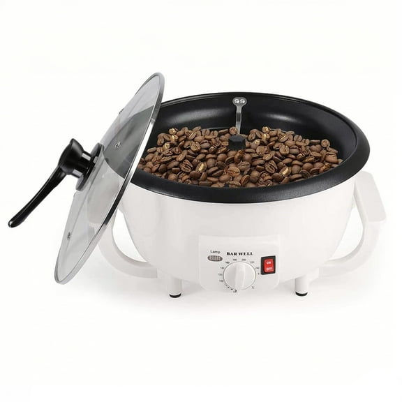 TOPCHANCES Coffee Bean Roaster 750g Capacity Household Electric Nut Peanut Cashew Chestnuts Roasting Machine with Timer