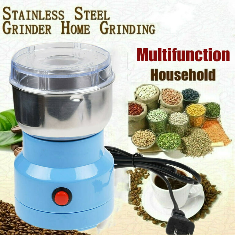 Small Electric Coffee Bean Grinder Nut Seed Herb Grind Spice Crusher Mill  Blende