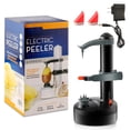 thumbnail image 1 of TOPCHANCES Electric Fruit and Vegetable Peeler,Automatic Rotating Multifunction Stainless Steel Kitchen Machine, 1 of 4