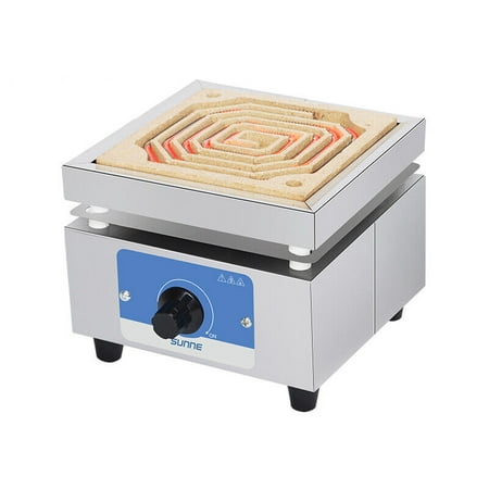 TOPCHANCES Electric Furnace, Multifunctional Laboratory Electric Furnace for Industry Production Food Processing, 1200? High Temperature (1000W without Lid)