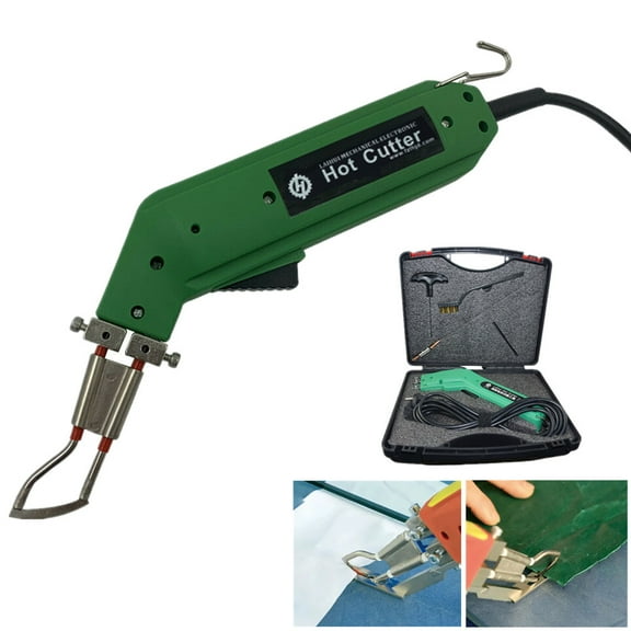 TOPCHANCES Electric Hot Knife Handheld Heat Cutter Fabric Cutter Melting Fabric Cloth PVC Rope Nylon