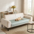 thumbnail image 1 of TOPCHANCES Ice Silk Cooling Sofa Cover Couch Pad, Couch Cover for Dogs, Dog Pet Mat Bed Sofa Slipcover Furniture Couch Protector (Bean Green, 70 x 150 cm), 1 of 12