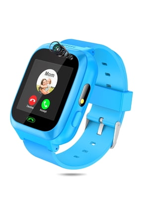 Kids Smart Watch for Boys Girls, Touch Screen Smartwatch with Call, 8 Games, Camera, Video, Calculator, Music Player (Blue)