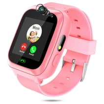 TOPCHANCES Kids Smart Watch for Boys Girls, Touch Screen Smartwatch with Call, 8 Games, Camera, Video, Calculator, Music Player (Pink)