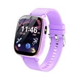 thumbnail image 1 of TOPCHANCES Kids Smart Watches, Touch Screen Smartwatch for  Boys Girls with 2-way Call, Dual Cameras, 31 Games, Music Player, Video, Educational Toys Gifts, Purple, 1 of 8