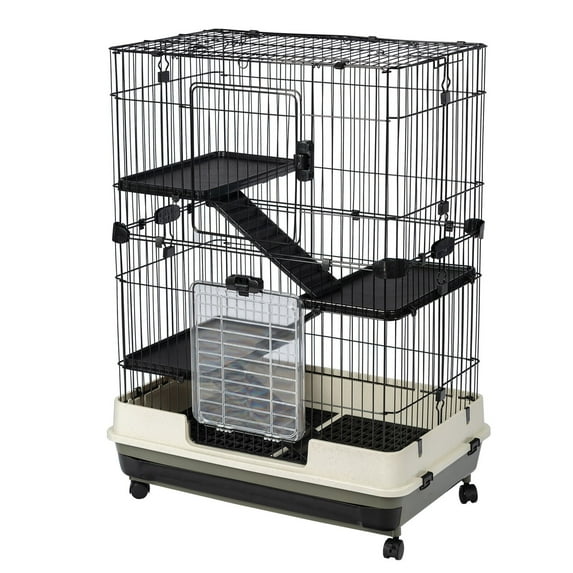 TOPCHANCES Large Ferret Cage Chinchilla Rabbit Hamster Guinea Pig House Small Pets Home