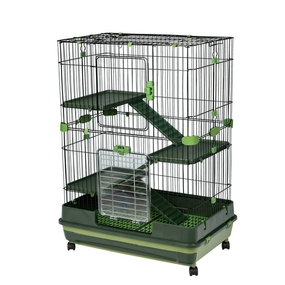 TOPCHANCES Large Ferret Cage Chinchilla Rabbit Hamster Guinea Pig House Small Pets Home