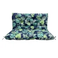 thumbnail image 1 of TOPCHANCES Outdoor Bench Cushion with Backrest and Ties, Waterproof Swing Seat Pad 2-3 Seater Patio Bench Replacement Cushion (47'' x 39'', Green Leaves), 1 of 11
