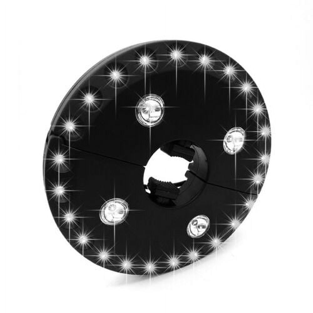 TOPCHANCES Patio Umbrella Light with 3 Brightness Modes, Cordless 28 ...