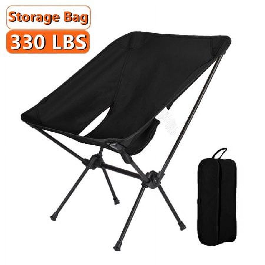 TOPCHANCES Portable Camping Chair with Storage Bag, Ultralight Folding
