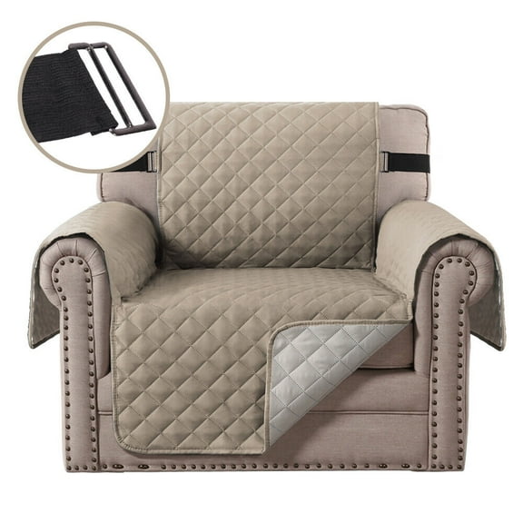 TOPCHANCES Reversible Oversize Sofa Slipcover, Waterproof Sofa Couch Dogs, Furniture Protector Washable, Couch Slip Cover Throw for Pets Kids