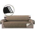 thumbnail image 1 of TOPCHANCES Reversible Sofa Slipcover, Waterproof Sofa Couch Dogs Mat, Washable Furniture Protector, Couch Slip Cover Throw for Pets Kids, Taupe, 1 of 10