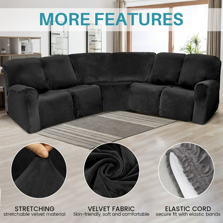 Couch cover for reclining sectional hotsell