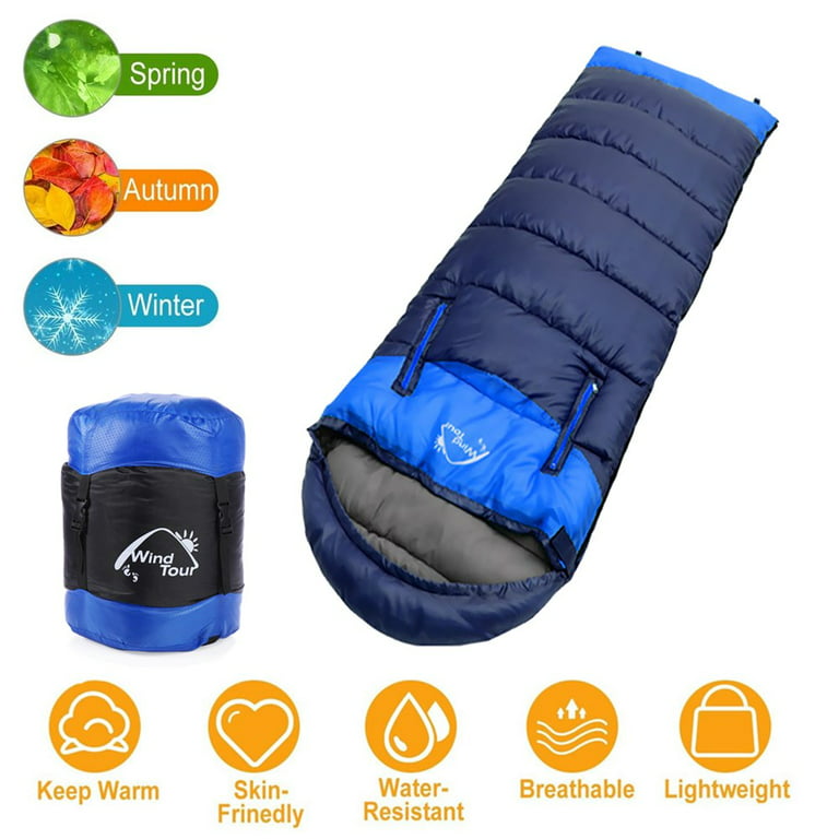 TOPCHANCES Wearable Sleeping Bag Waterproof for Adults Teens Kids