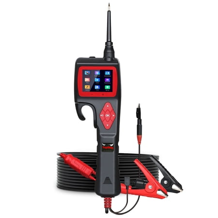 TOPDIAG P200 Power Circuit Probe Kit, Automotive Circuit Tester, 9~30V Range Multimeter, Relay Test, Fuel Injector Tester, Activating Component, Oscilloscope Mode