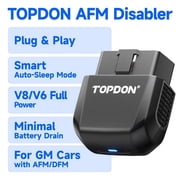 TOPDON AFM/DFM Active Fuel Management Disabler, No Tuning Required, OBD2 Plug & Play with NFC & LED, Fits Silverado Sierra Tahoe Suburban Yukon Escalade