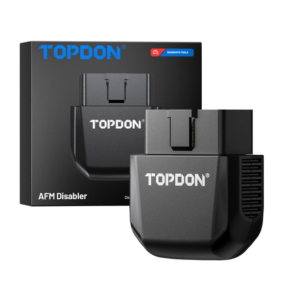 TOPDON AFM/DFM Disabler for V6 V8 GM, OBD2 AFM Disabler Device | for Chevy Silverado GMC Sierra Yukon Cadillac Escalade, Prevents Cylinder Deactivation, Active Fuel Management Disabler