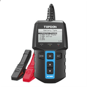 جهاز اختبار البطارية والنظام TOPDON BT100 12 فولت مع حماية القطبية العكسية