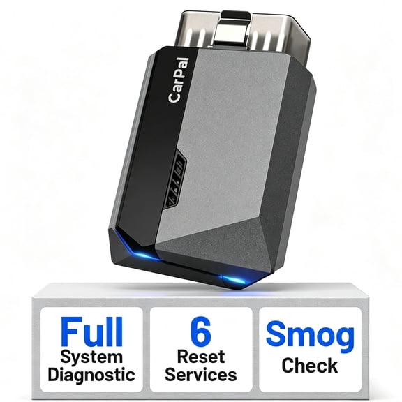 OBD2 Scanner TOPDON Carpal, Code Reader for iOS and Android, 6 Maintenance Services, AI-Assisted All System Diagnostics