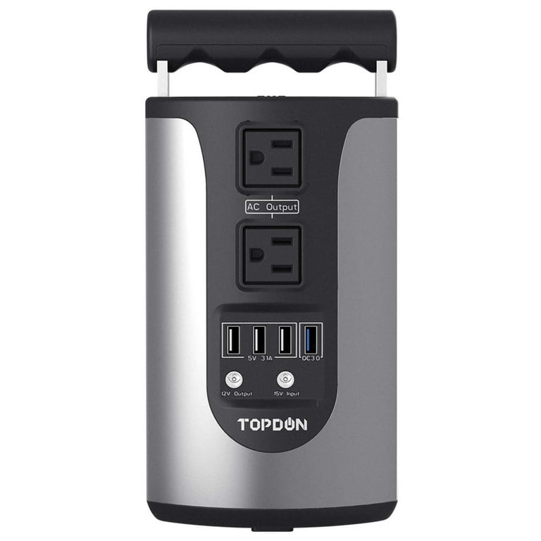 TOPDON Hurricano200 130Wh Lithium Power Station with 36000mah w