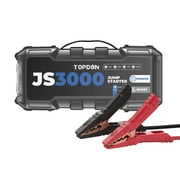TOPDON JumpSurge3000 - 3000 Peak Amp Battery Jump Starter, Power Bank, & Flashlight