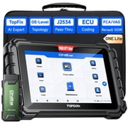 TOPDON ONE Lite Bi-Directional OBD2 Scanner, One-click ECU C0ding, OE-level topology and TopFix AI, All System Diagnostics