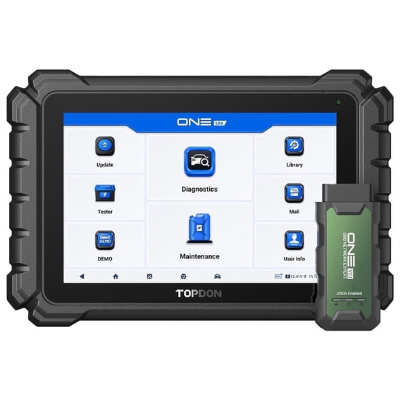 TOPDON ONE Lite 10.1" Full System Diagnostic Scanner J2534 ECU Coding Scan Tool