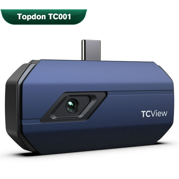 TOPDON TC001 Thermal Camera for Android, Super IR 512x384 High Resolution, Thermal Imaging Camera, Thermal Imager - Optimized Temperature Accuracy, Works for Smartphones and Tablets & PC(not for iOS)