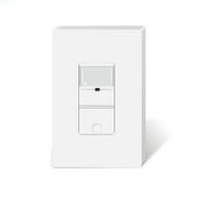TOPELER Wall Motion Sensor Switch, Neutral Wire Required, PIR Sensor Light Switch with Ambient Light Level Detector, OCC & VAC Modes, 120V 60HZ,6.7A 800W Max Load, Single Pole
