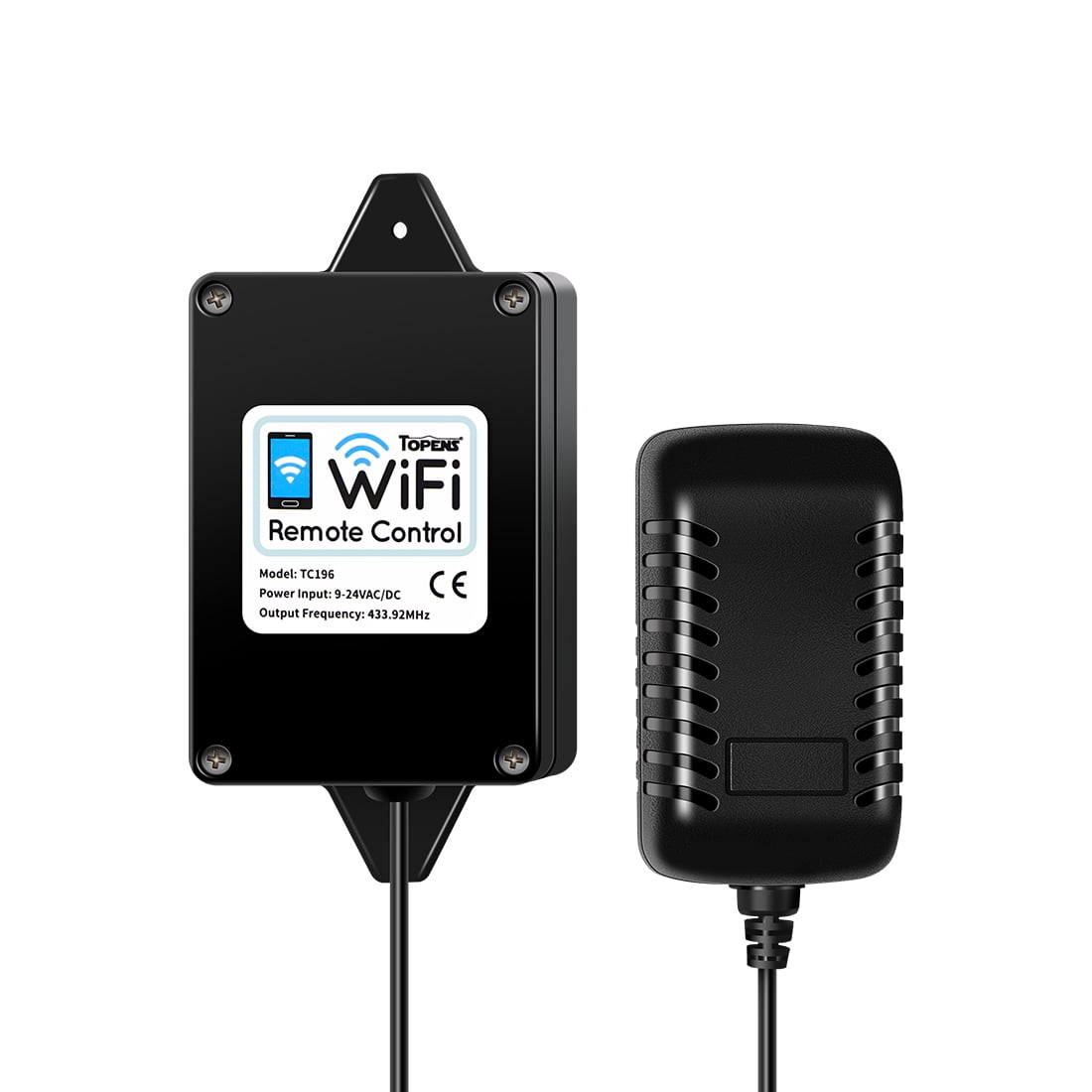 TOPENS TC196 Tuya WiFi Remote Control for Automatic Swing Sliding Gate Opener Garage Door Opener