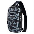 thumbnail image 1 of TOPERIN Mens Chest Sling Bag Anti-Theft Crossbody Messenger Pack with USB Camouflage Oxford Cloth, 1 of 11