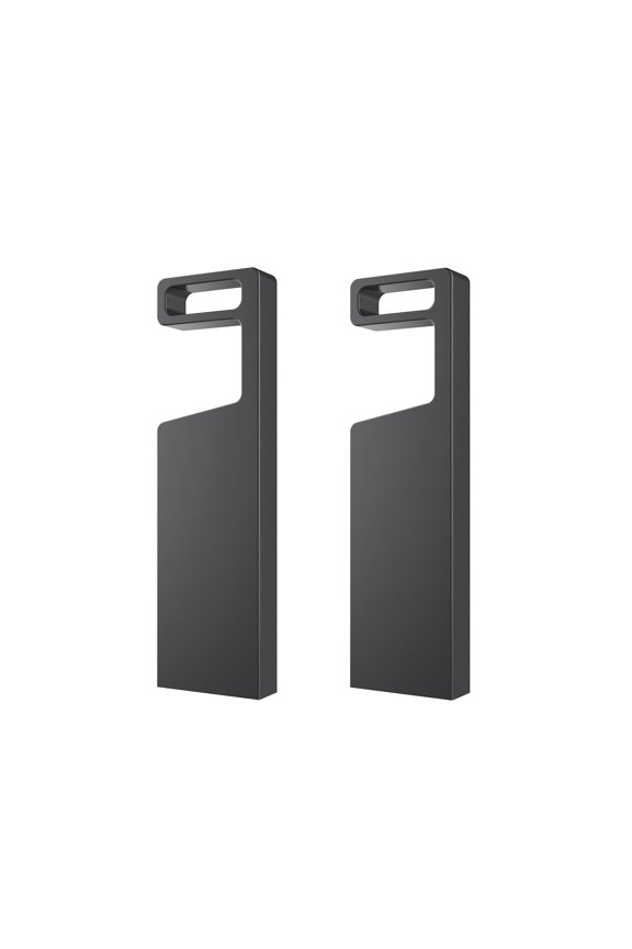 2 Pack 64GB USB Flash Drive USB 2.0 Memory Stick Pen Drive Thumb Drives with Keychain
