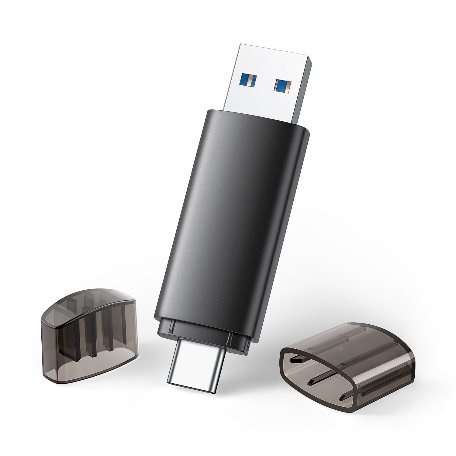 TOPESEL 256GB USB C Flash Drive Dual USB 3.0 Flash Drive Type C USB A 2 ...