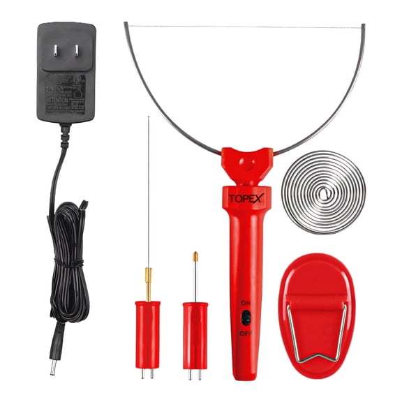 TOPEX 3-in-1 Hot Wire Foam Cutter Tool Set with Safety Stand, for Styrofoam Polystyrene Foam Board Cutting, US Plug