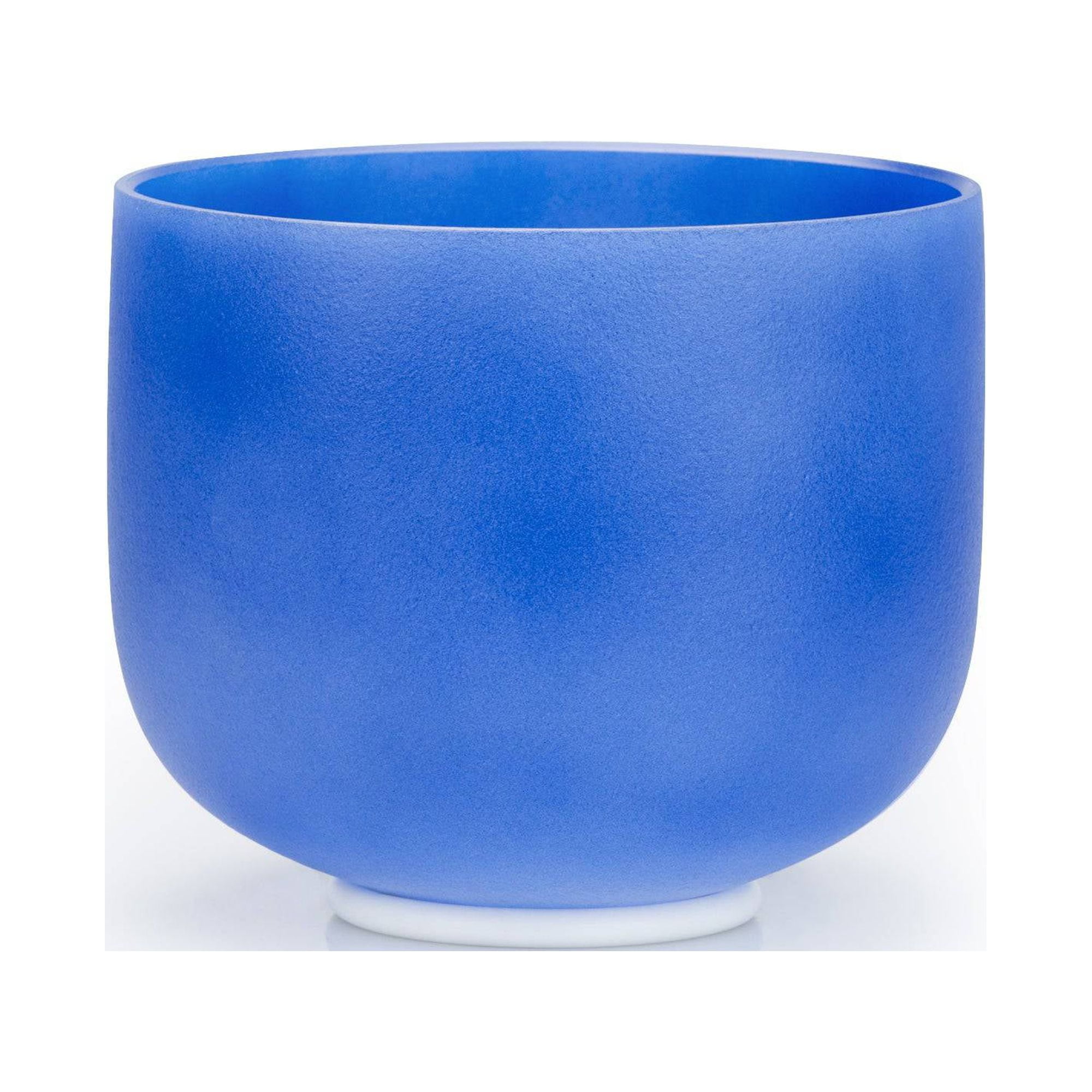 TOPFUND Blue G Note 8 inch Crystal Singing Bowl Throat Chakra with