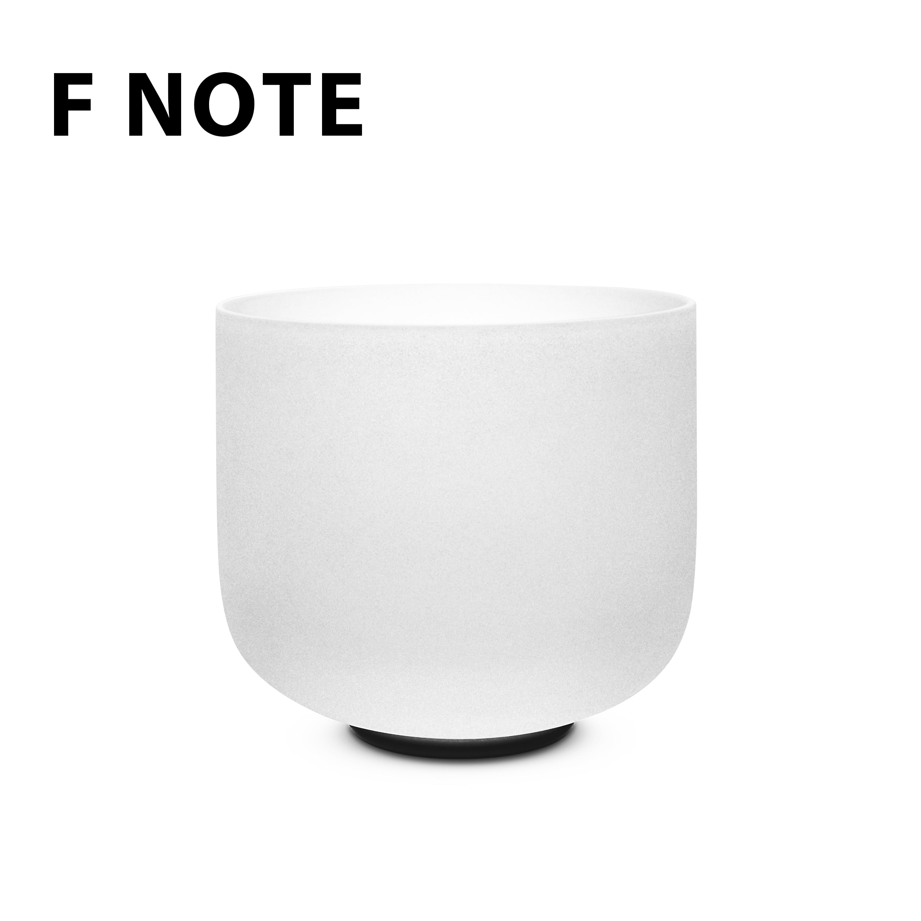 TOPFUND F Note Crystal Singing Bowl Heart Chakra 7 inch