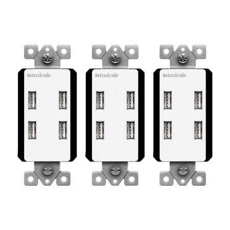 TOPGREENER USB outlet 4 ports 5.8A 3-CT