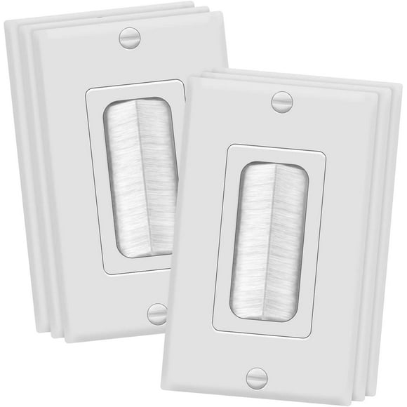 Wall Plate Cable Pass Through