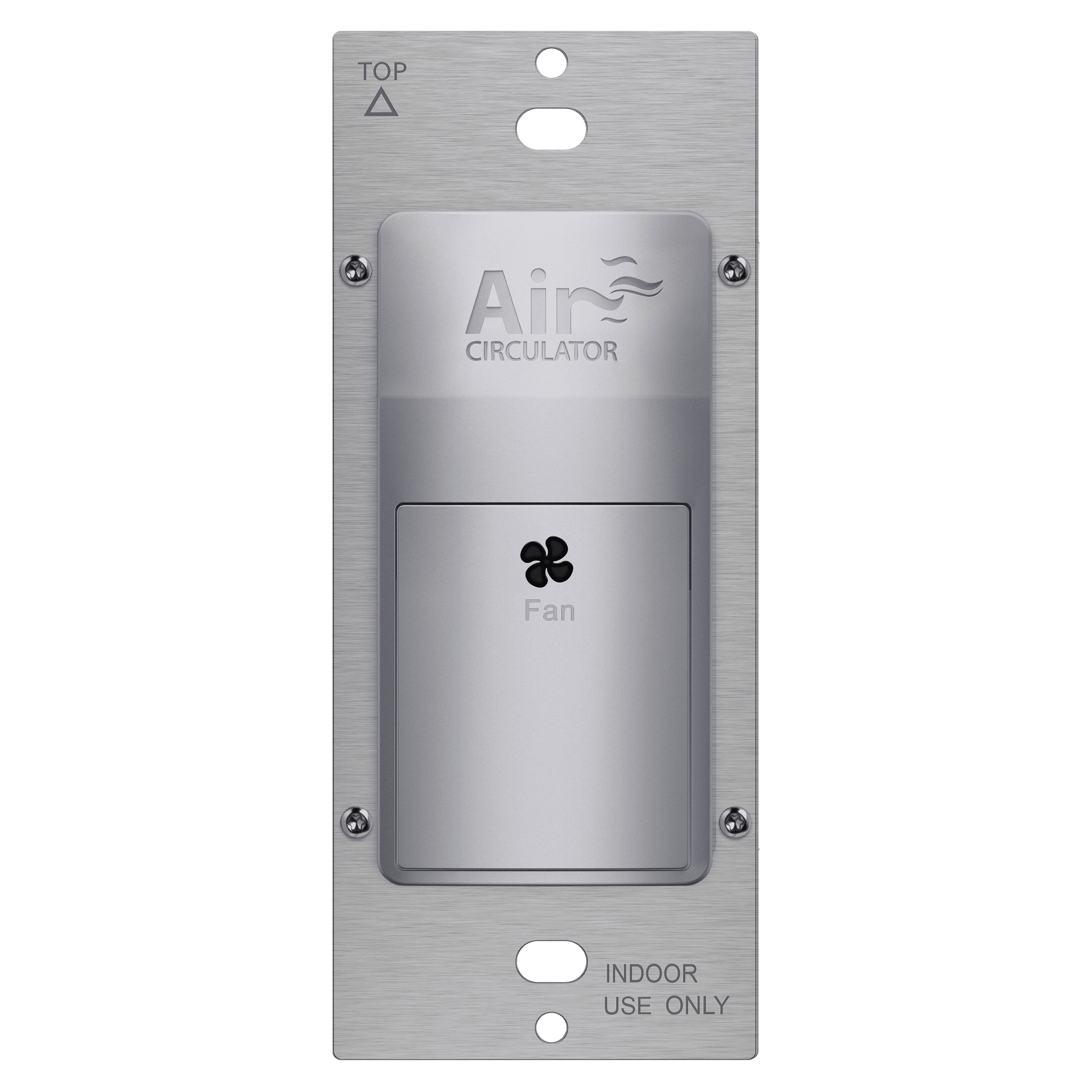 TOPGREENER Circulator Switch, Hourly Fresh Air Timer for Ceiling and Wall  Ventilation Fan and Bathroom Fan, LED Indicator, 120VAC, 1/4HP Motor, 3A  Max Fan Load, TDTS5-SV, Silver - Walmart.com, image size:2400x2400