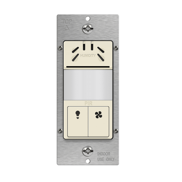 TOPGREENER Humidity Sensor Switch with PIR Lighting Motion Sensor 