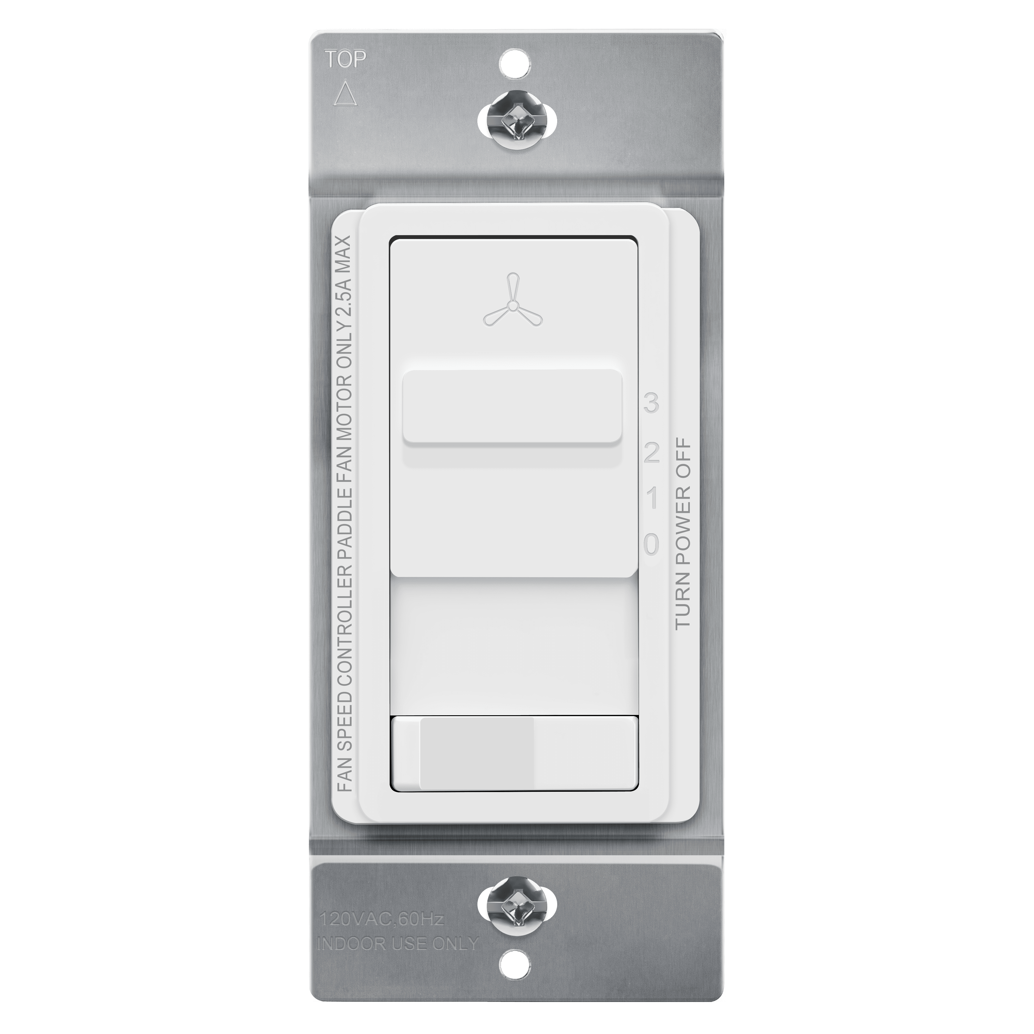 TOPGREENER Kalide 3Speed Ceiling Fan Control Combo, in Wall Light and