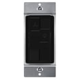 thumbnail image 1 of TOPGREENER Kalide Dimmer, 3-Speed Fan Control, Light and Fan Combination Switch, Single Pole, 2.5A, 200W LED/CFL, Neutral Wire Not Required, Black, 1 of 6