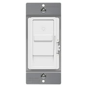 TOPGREENER Kalide Dimmer Light Switch, LED Dimmer Switch, Single Pole, 120VAC, 60Hz, 200W LED/CFL, Neutral Wire Not Required, TGDS1-W, White